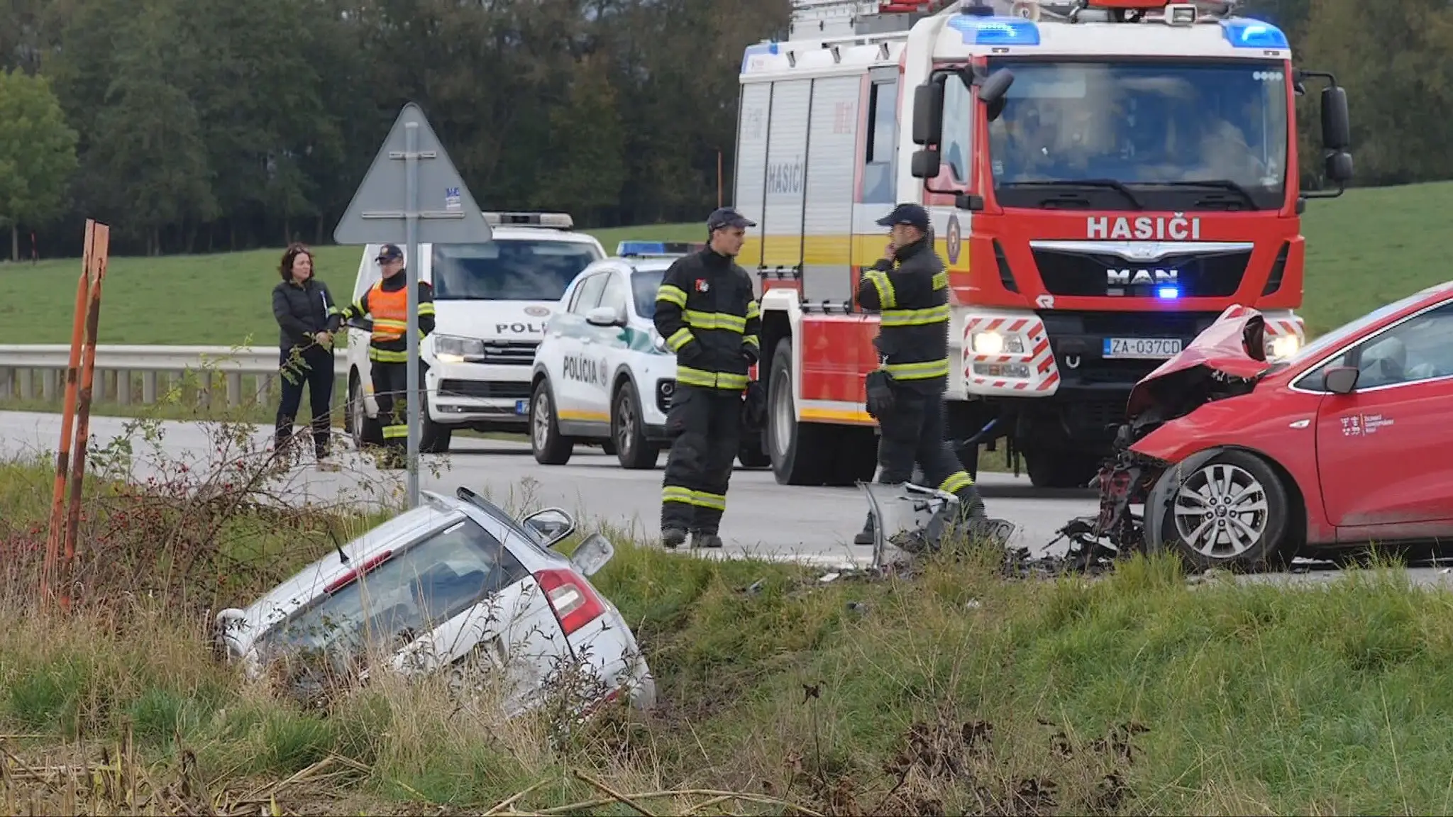 Nehoda medzi Žilinou a Terchovou
