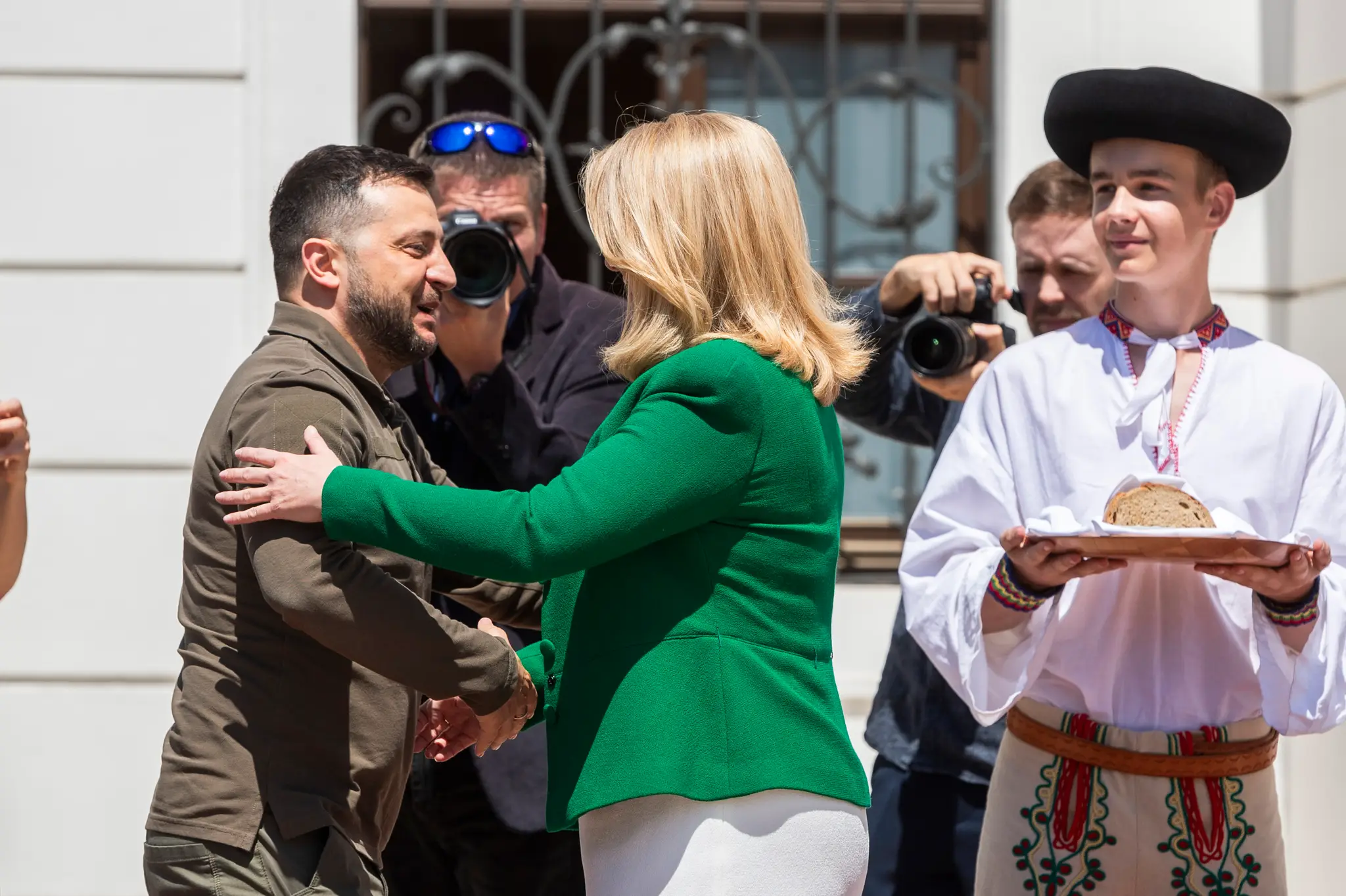 Zelenskyj je na Slovensku