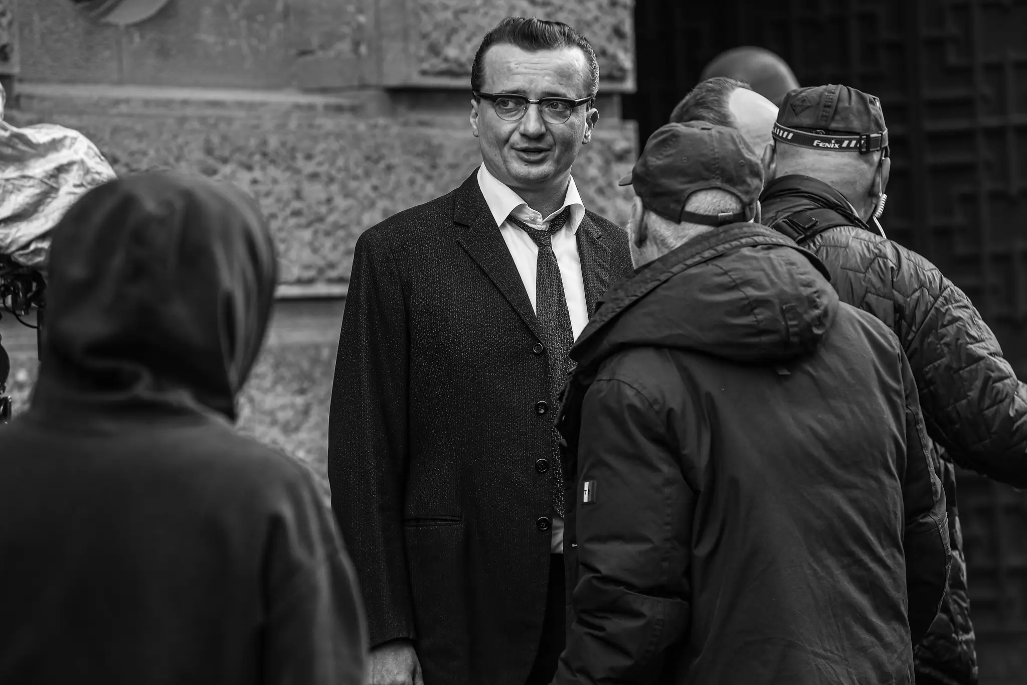Dano Heriban ako Alexander Dubček vo filme Muž, ktorý stál v ceste