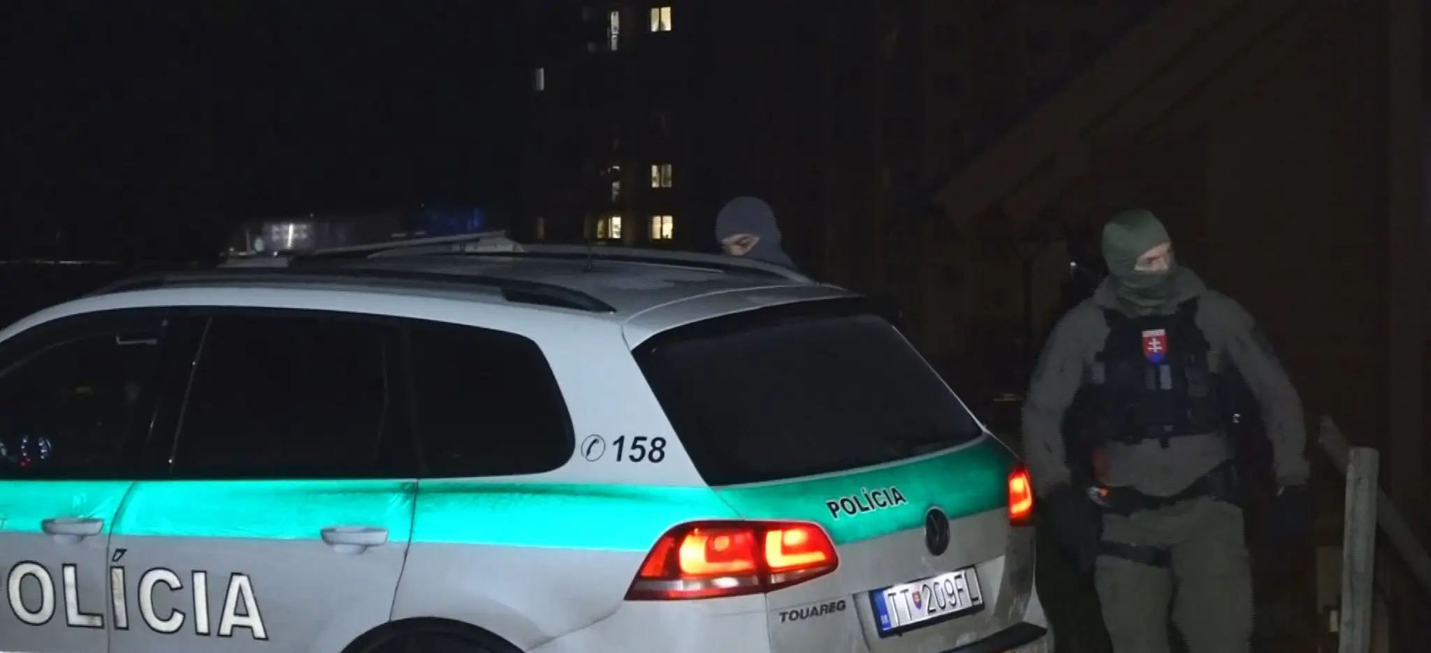 Polícia v dome útočníka