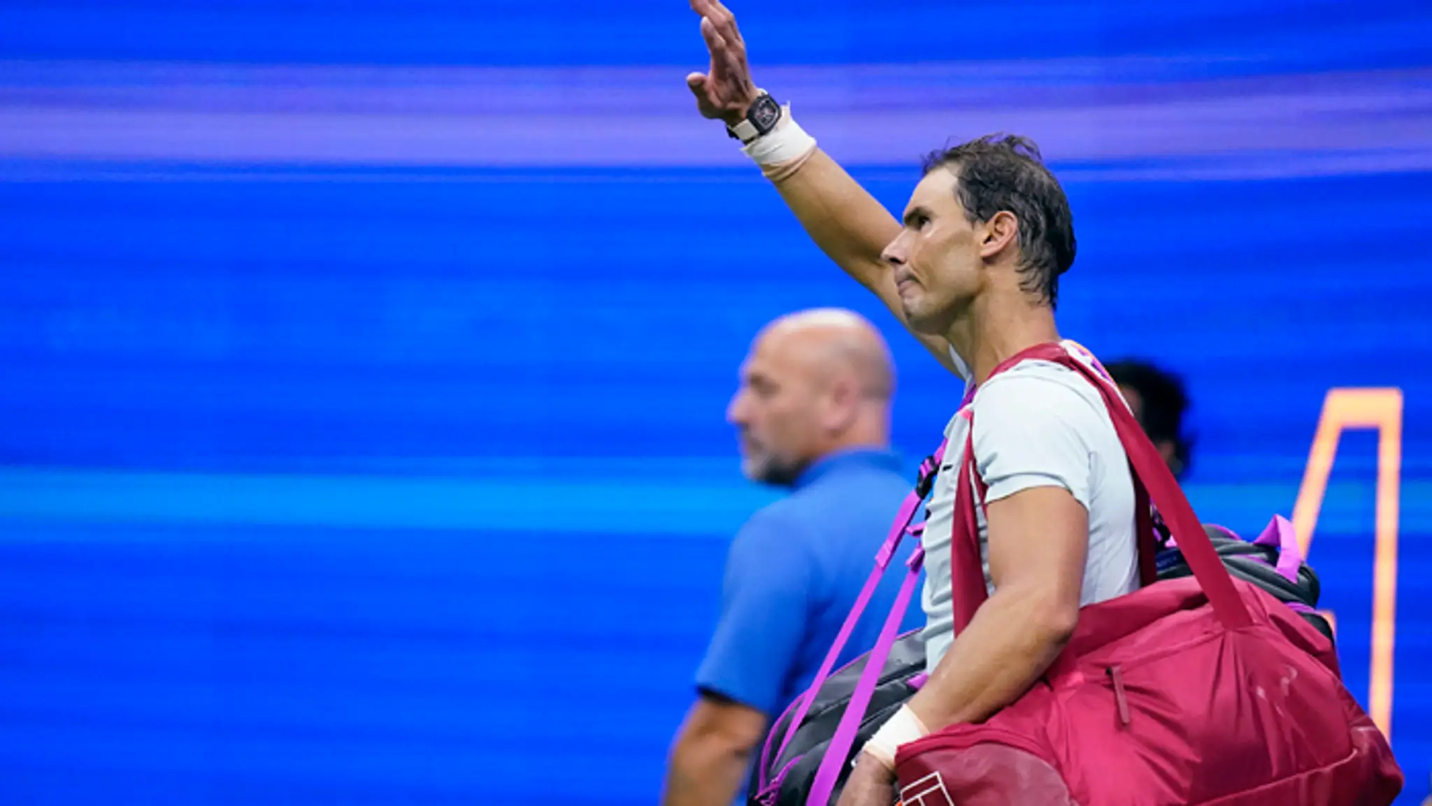 Rafael Nadal vypadol v osemfinále dvojhry na grandslamovom turnaji US Open.