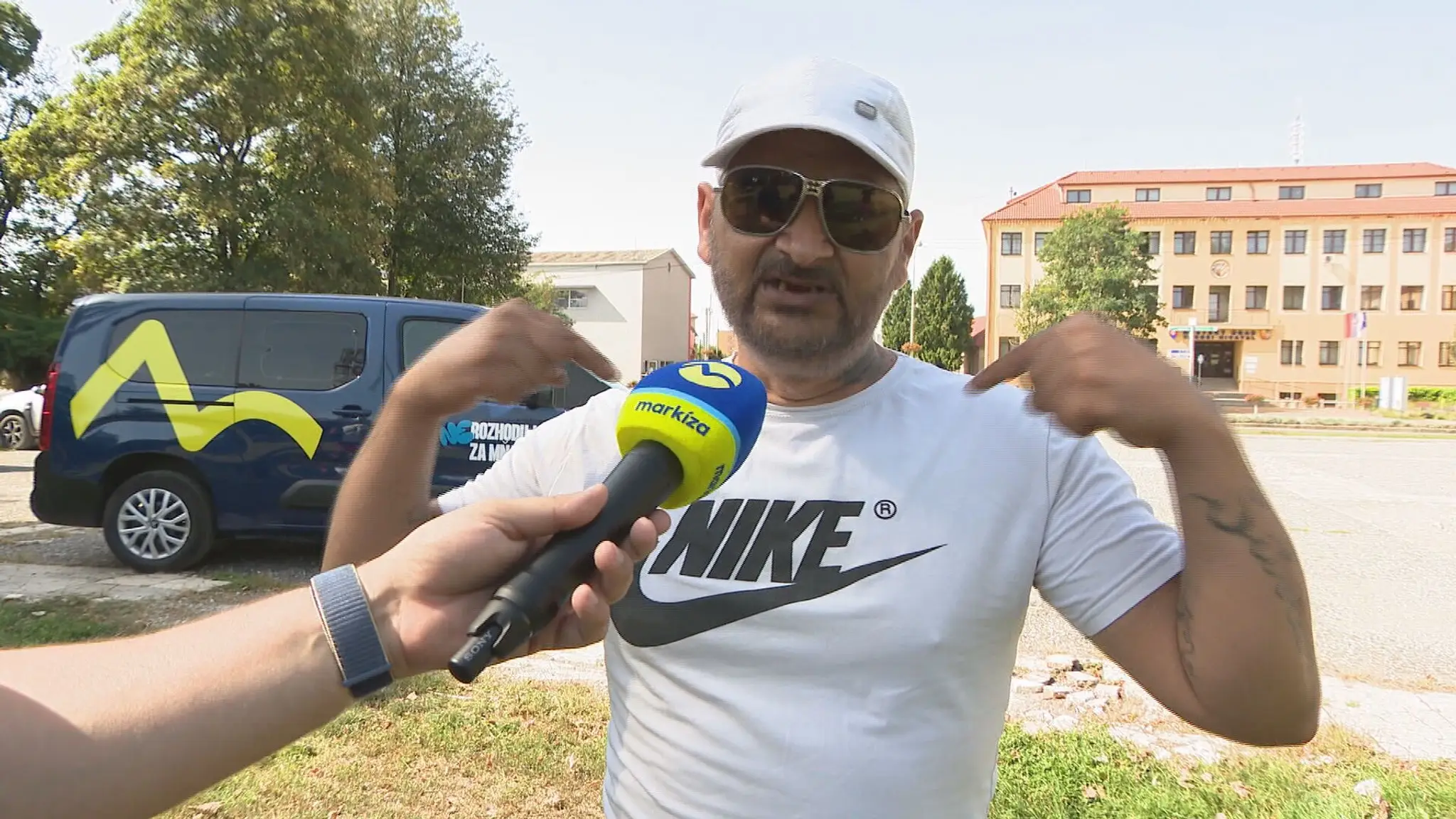 Anketa v Želiezovciach.