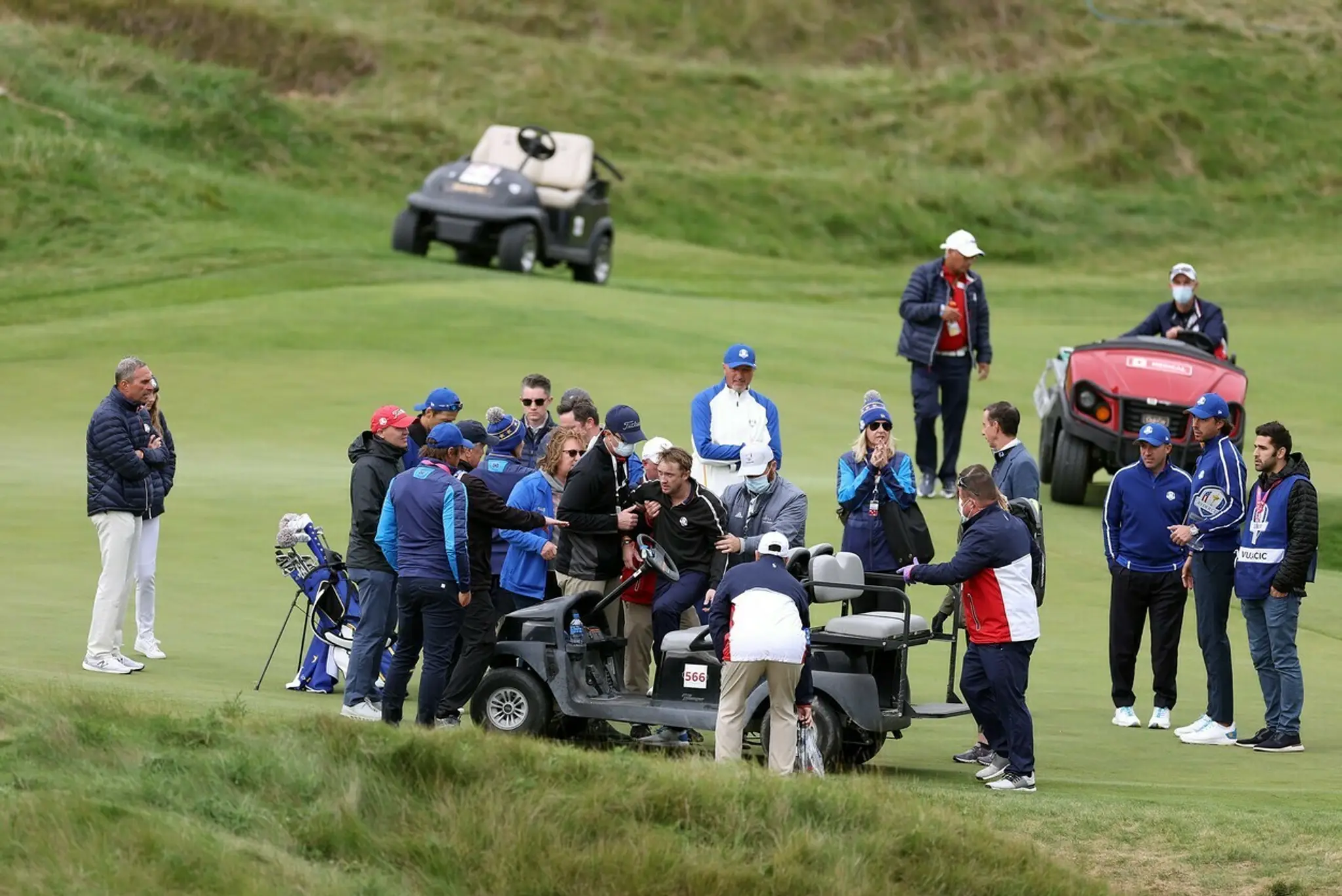Tom Felton skolaboval počas golfového turnaja