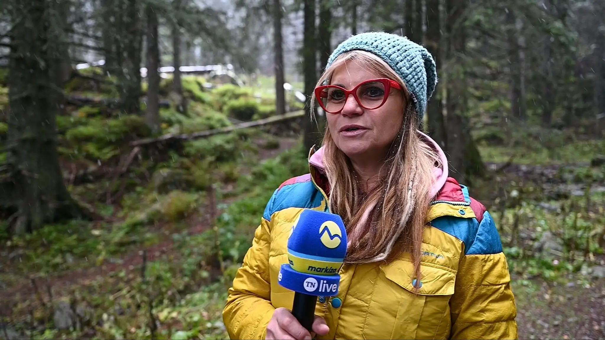 chatárka na Zamkovského chate Janka Kalinčíková.