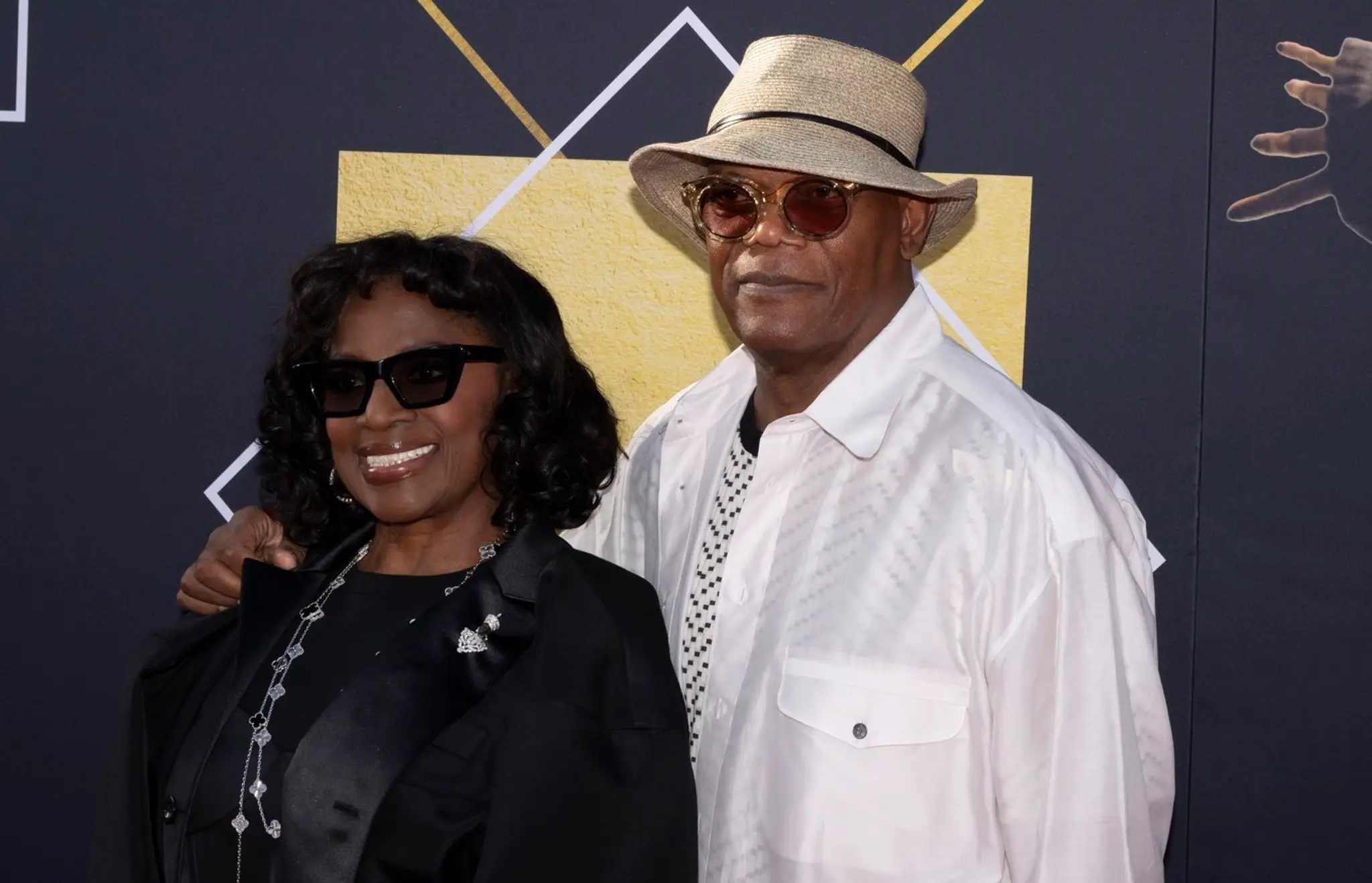 Samuel L. Jackson počas podujatia k 30. výročiu filmu Pulp Fiction.