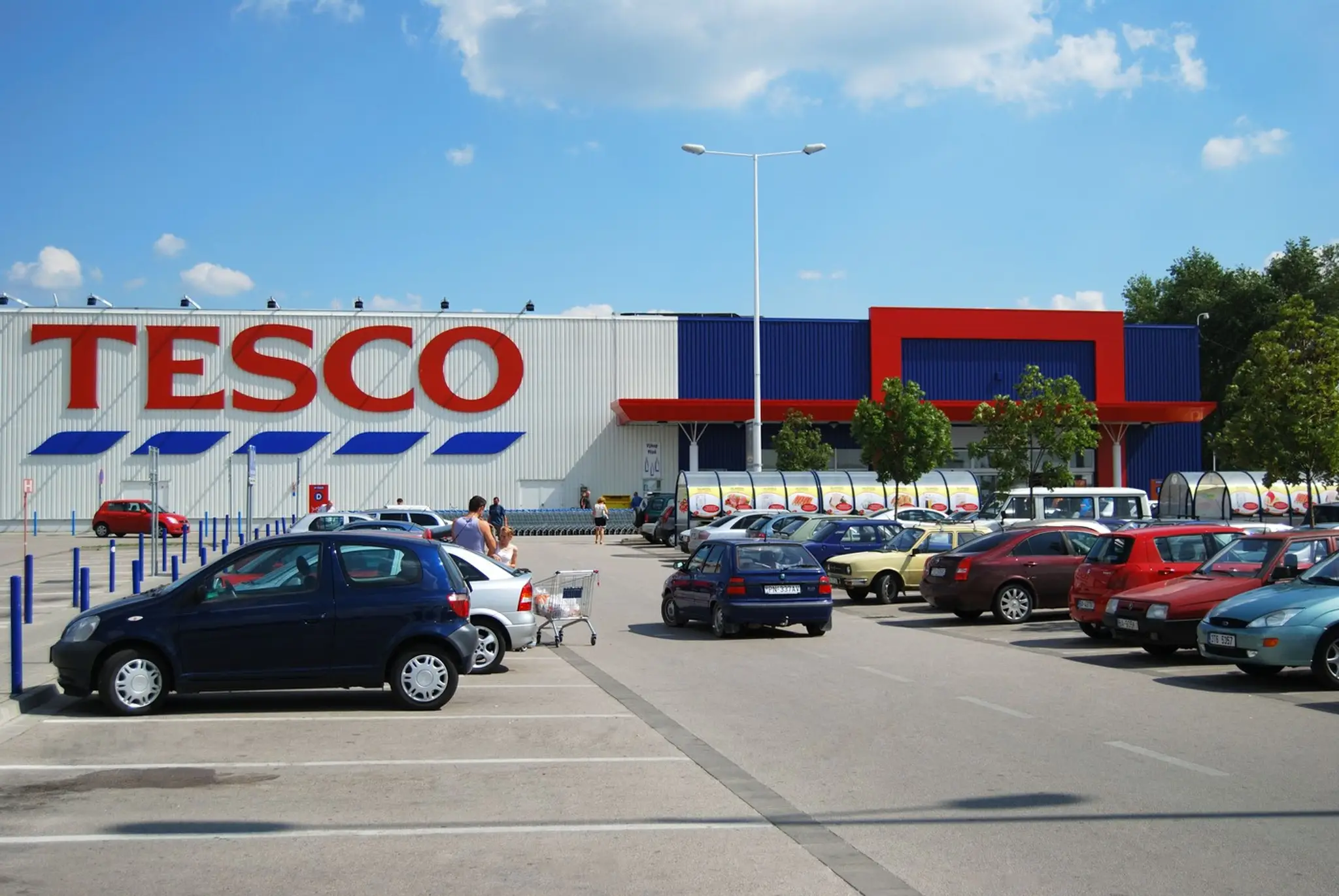 Tesco. Ilustračná snímka