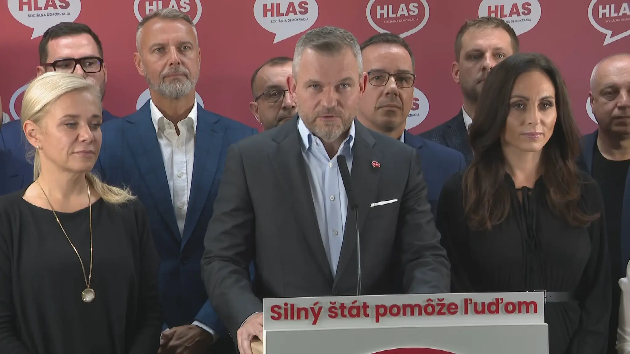 Peter Pellegrini a strana Hlas.