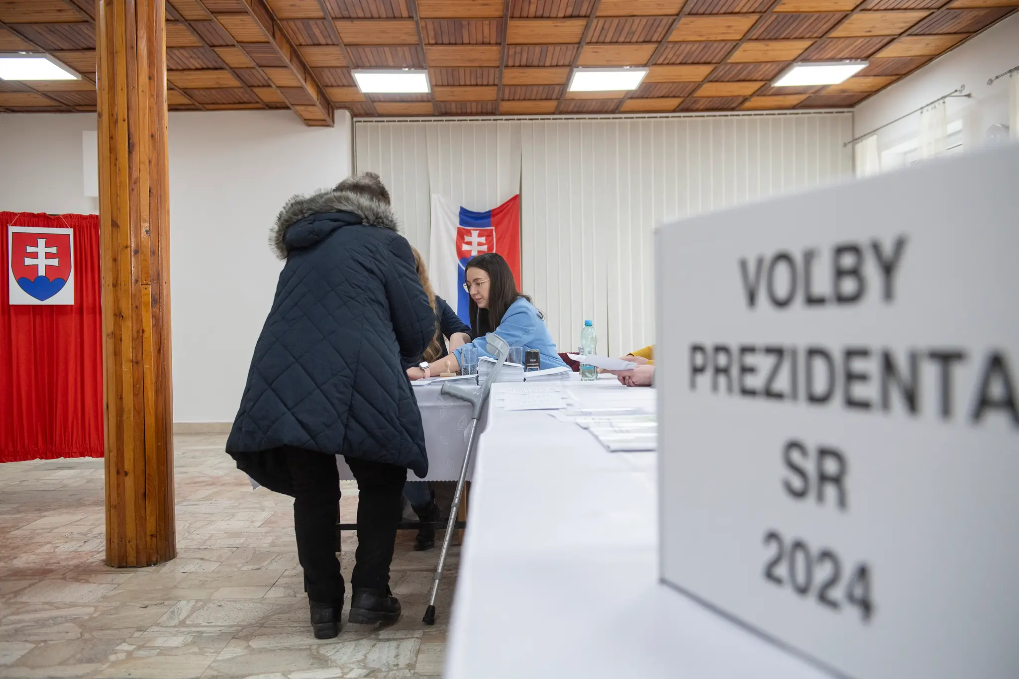 Voľby v Hradisku, Prešovský kraj.
