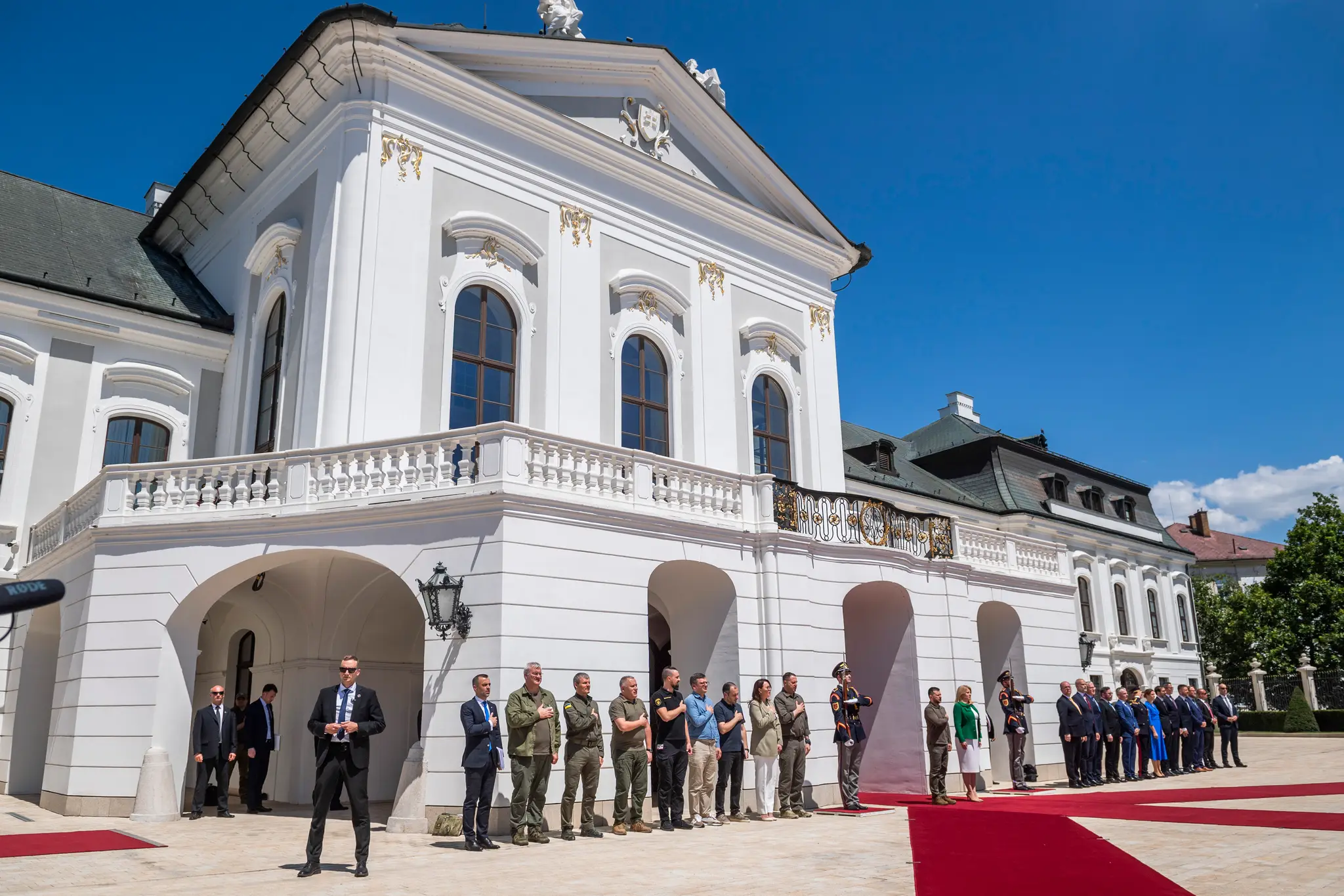 Zelenskyj v Prezidentskom paláci