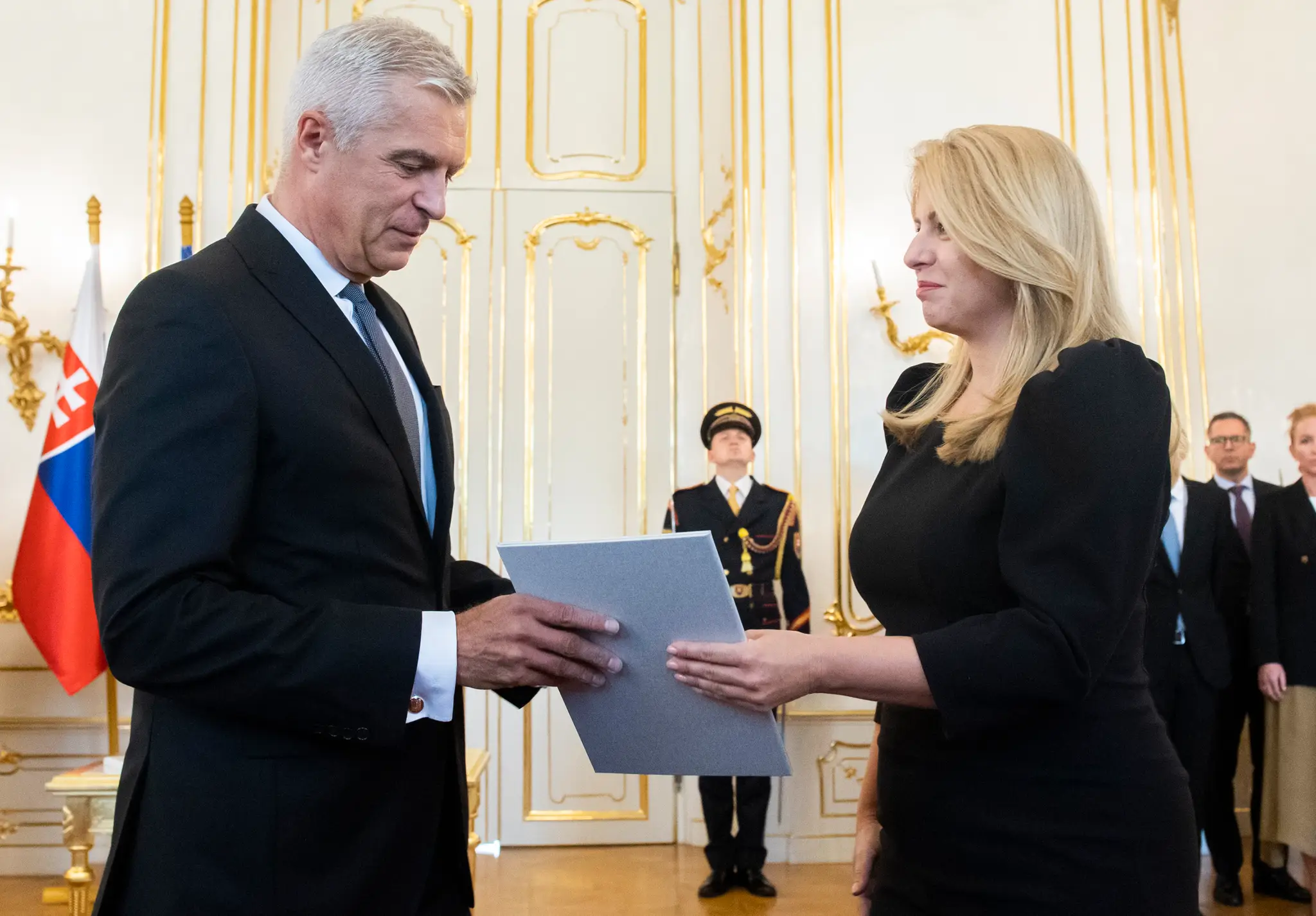 Ivan Korčok a Zuzana Čaputová.