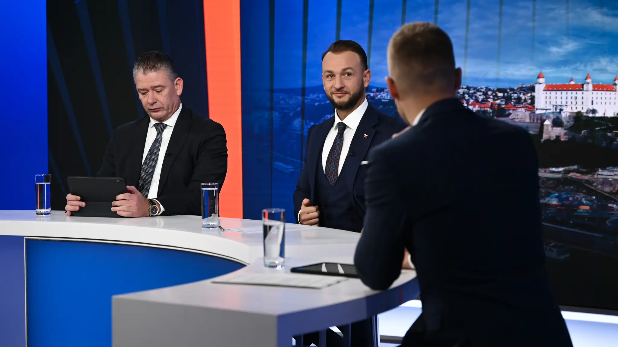 Roman Mikulec a Matúš Šutaj Eštok v relácii Na telo.