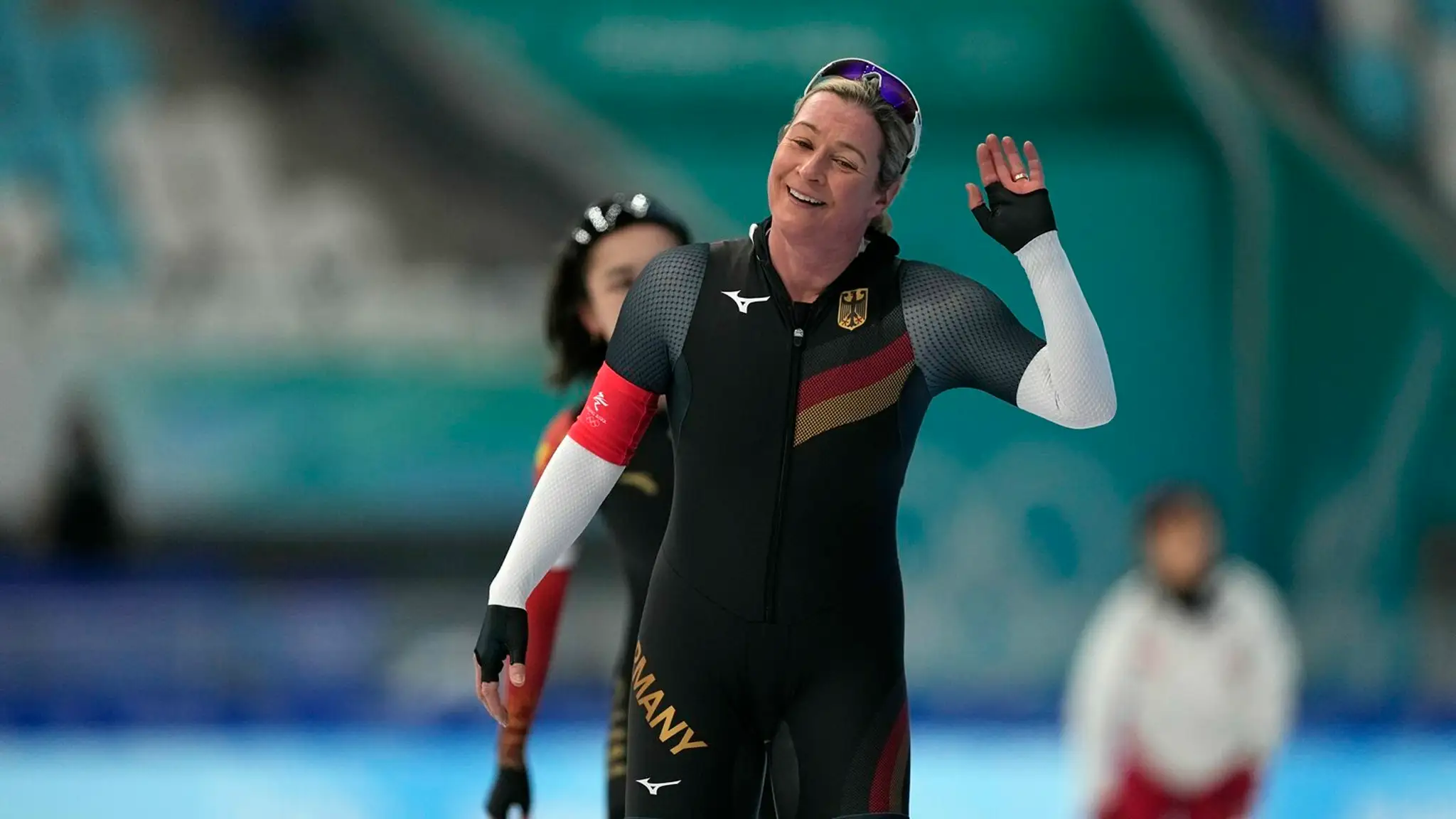 Nemecká rýchlokorčuliarka Claudia Pechsteinová na ZOH 2022