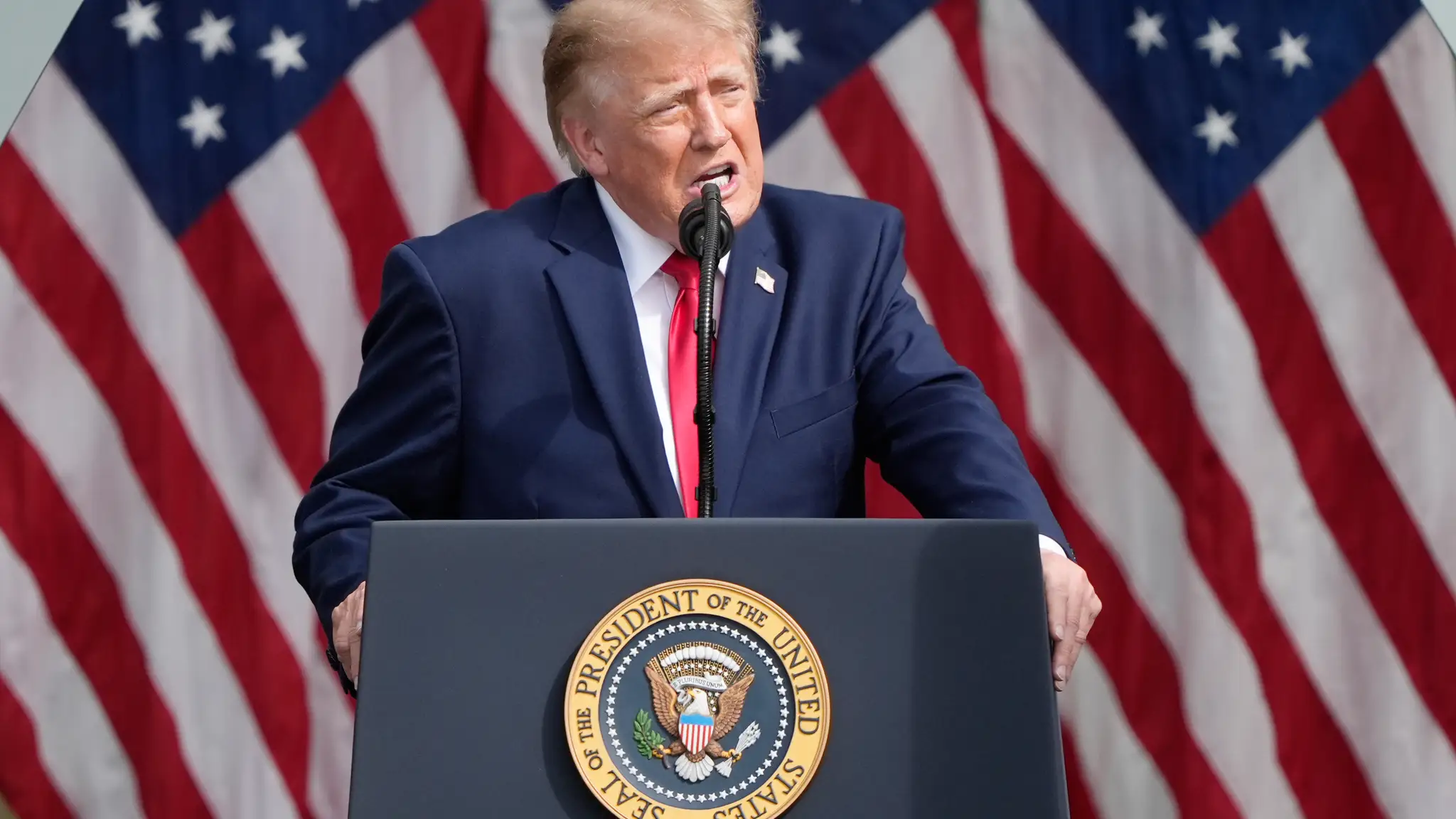 Donald Trump 11. september