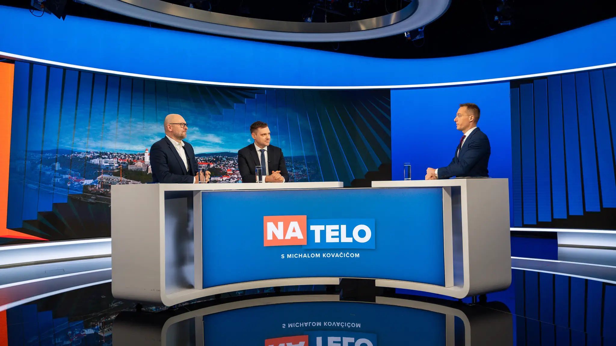 Richard Sulík a Tomáš Taraba v relácii Na telo