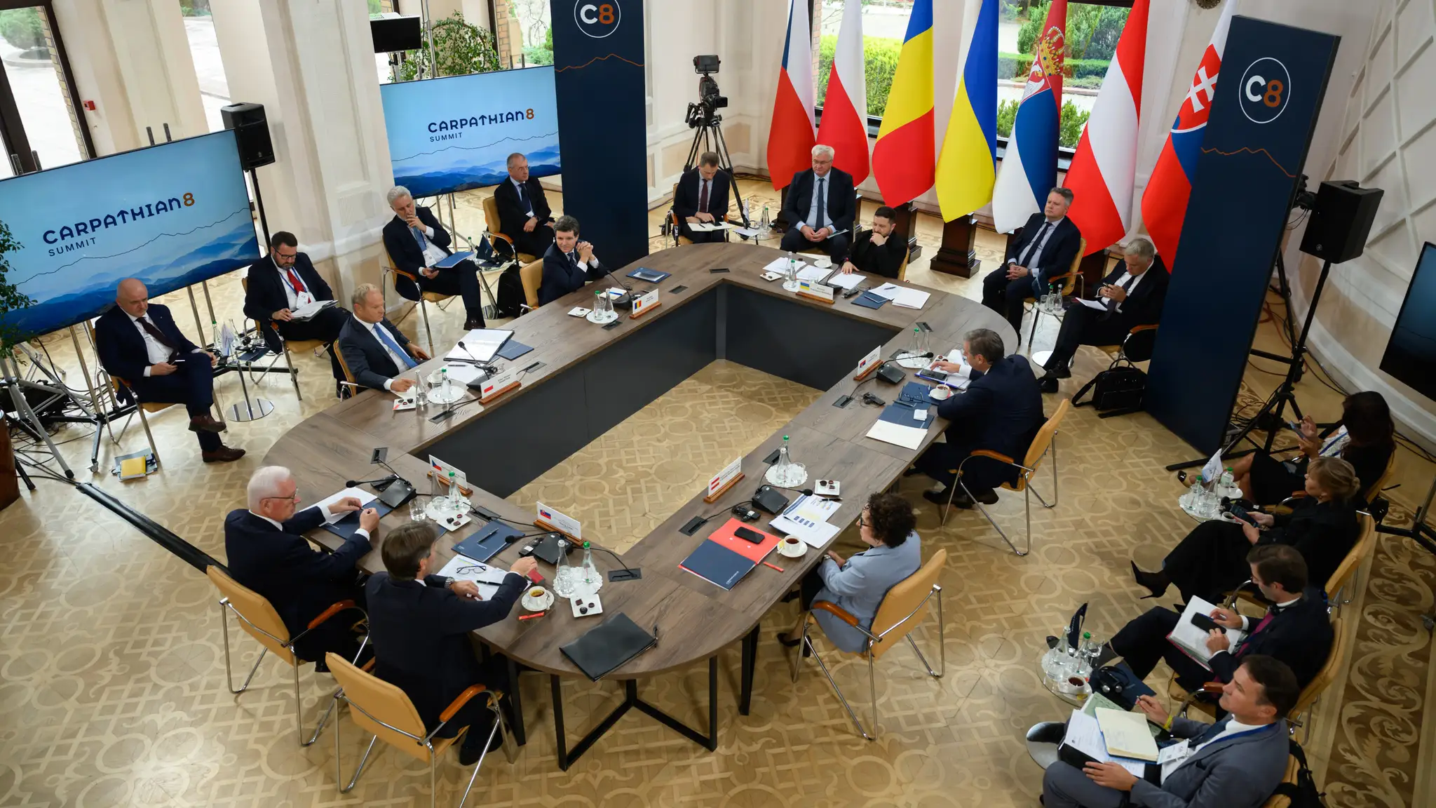 Summit Karpatskej iniciatívy na Ukrajine.