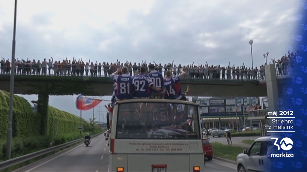 Striebro hokejistov