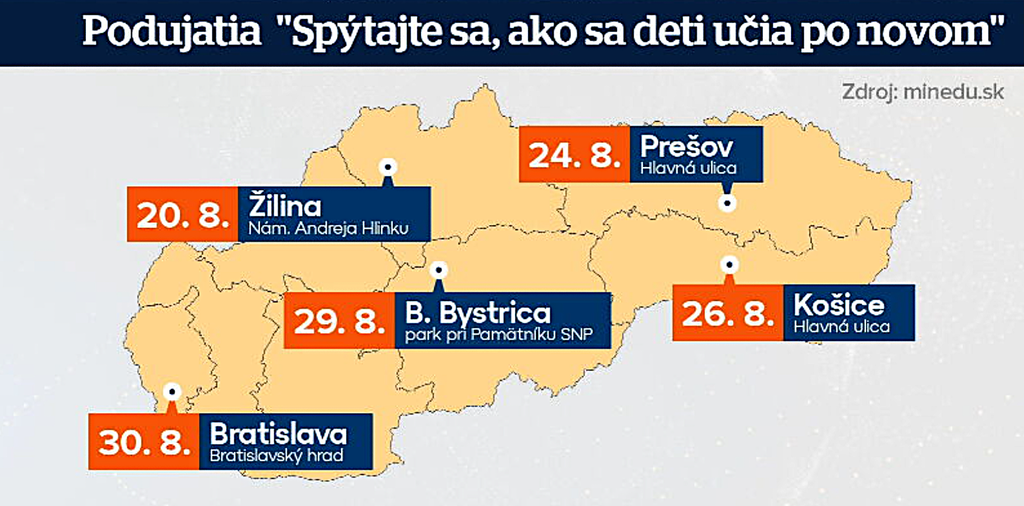 V mestách predstavujú novú školskú reformu. 