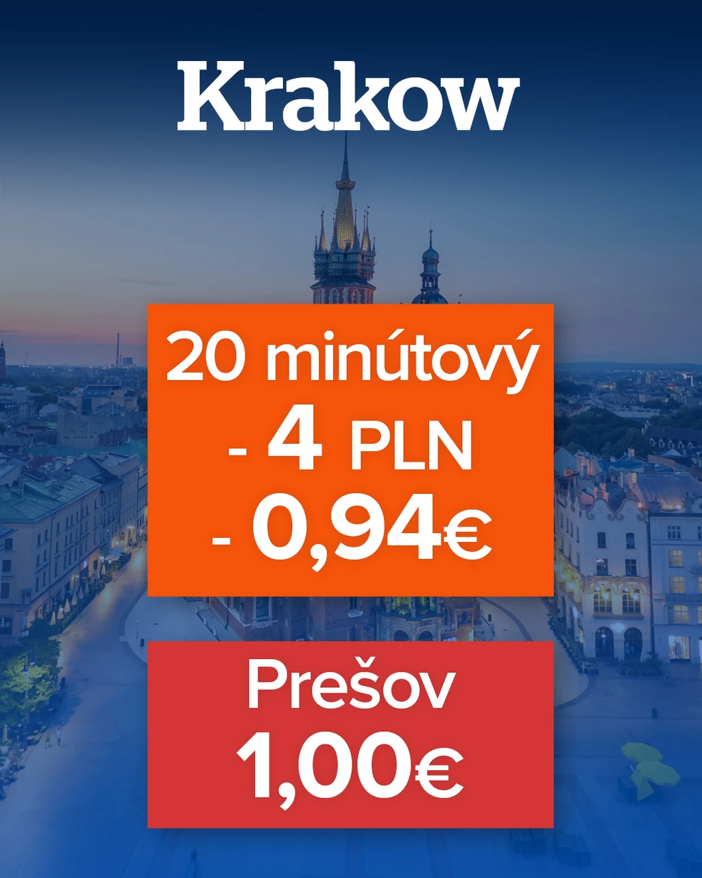 Ceny MHD v Krakowe