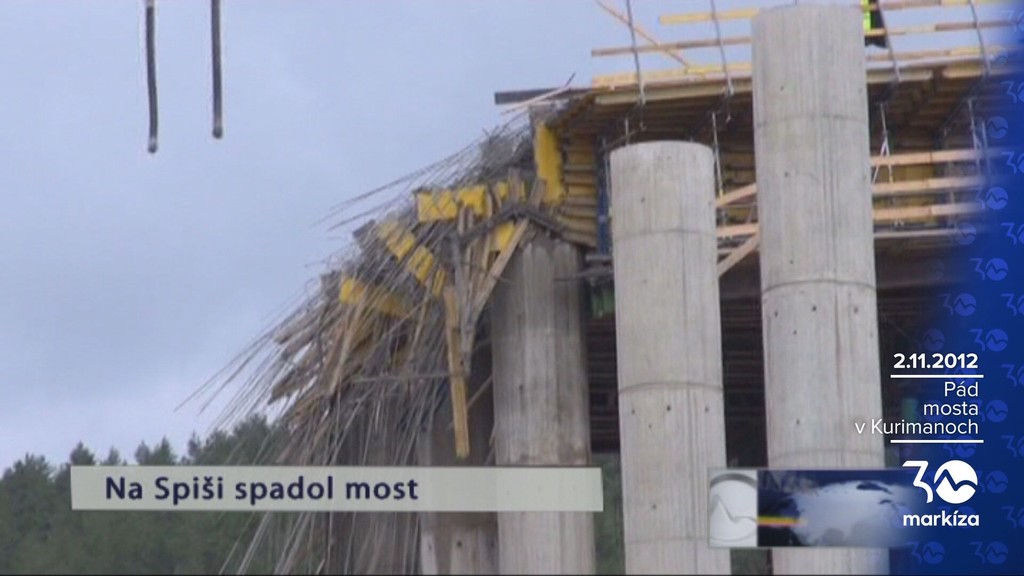 Tragický pád mosta pri Kurimanoch
