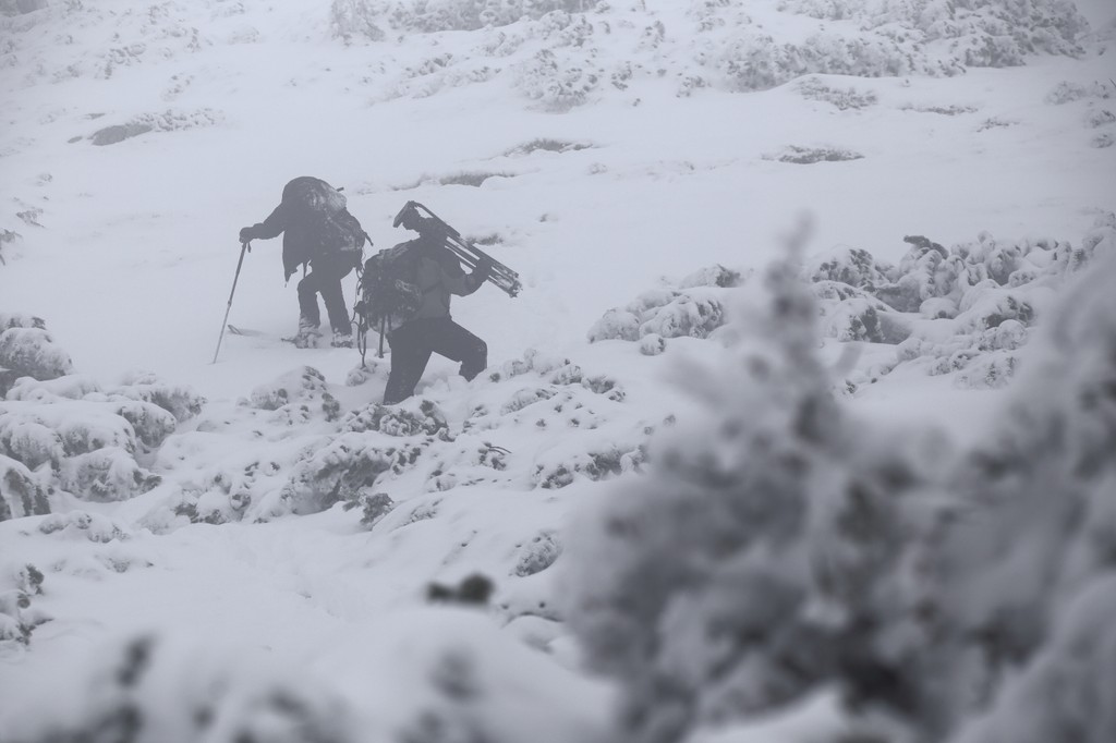 Filmári v nehostinnom prostredí zimných Karpát