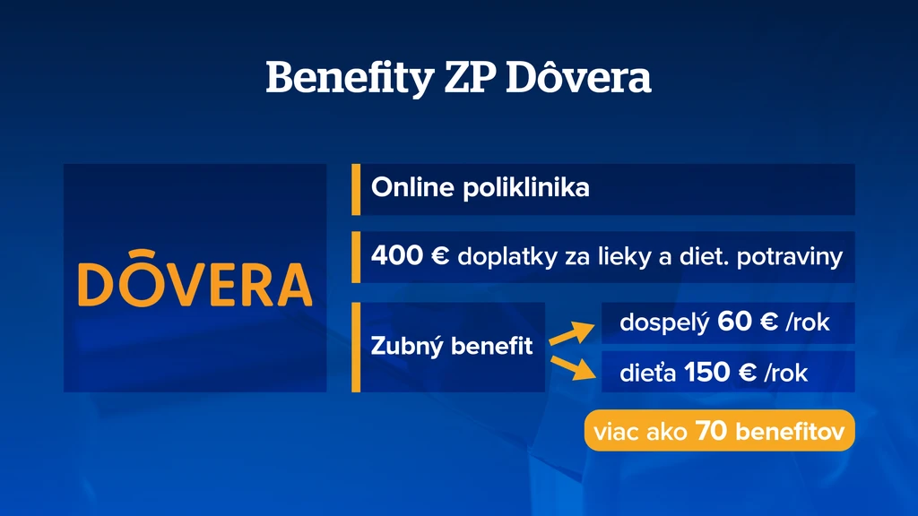 Benefity ZP Dôvera