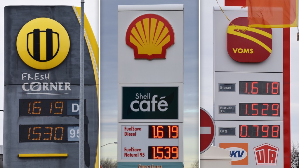 Aktuálne ceny palív na pumpách 