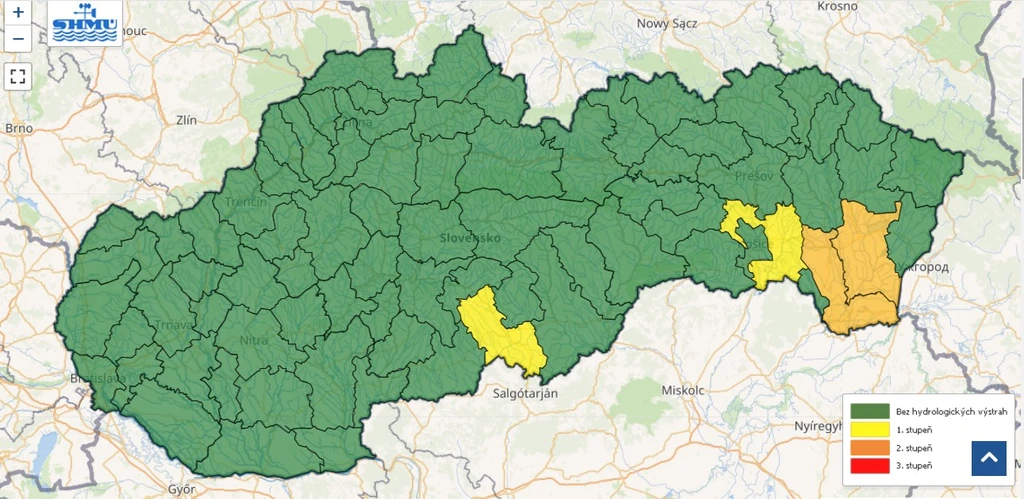 Výstraha pred povodňami 15. 12.