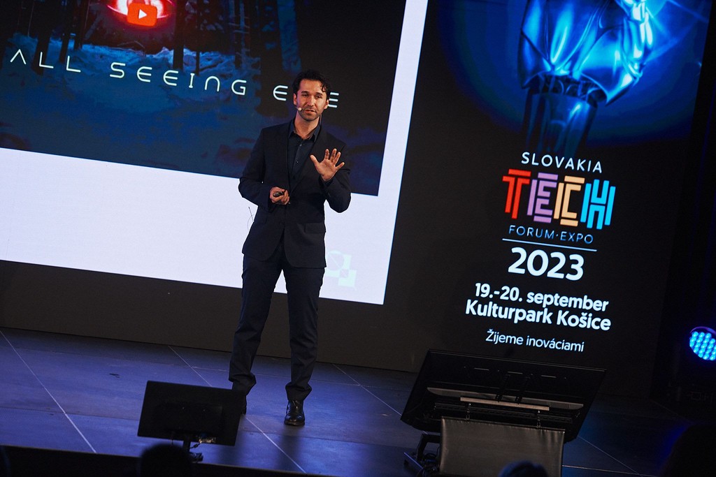 Lákadlom 5. ročníka SlovakiaTechu bol aj britský odborník na umelú inteligenciu Walter Pasquarelli.