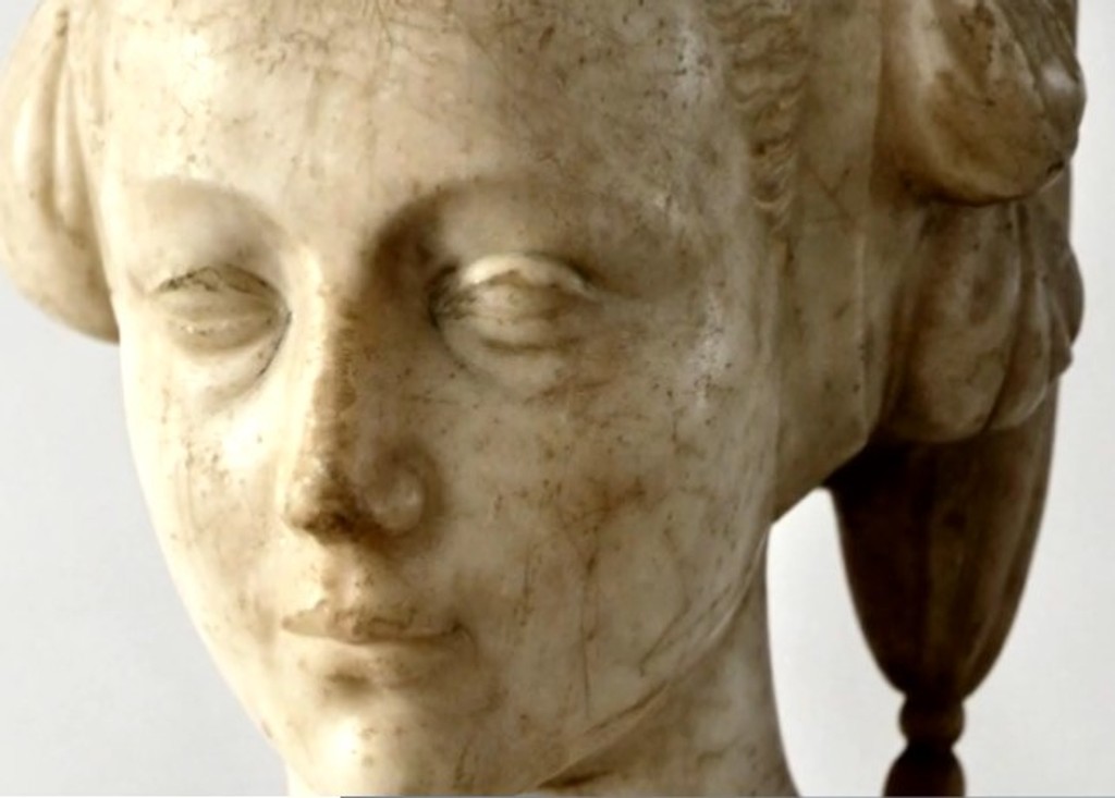 Na snímke busta Cecílie Gonzaga.