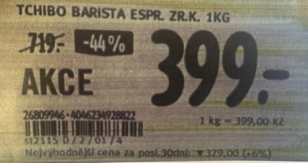 Zavádzajú akcia v obchode 