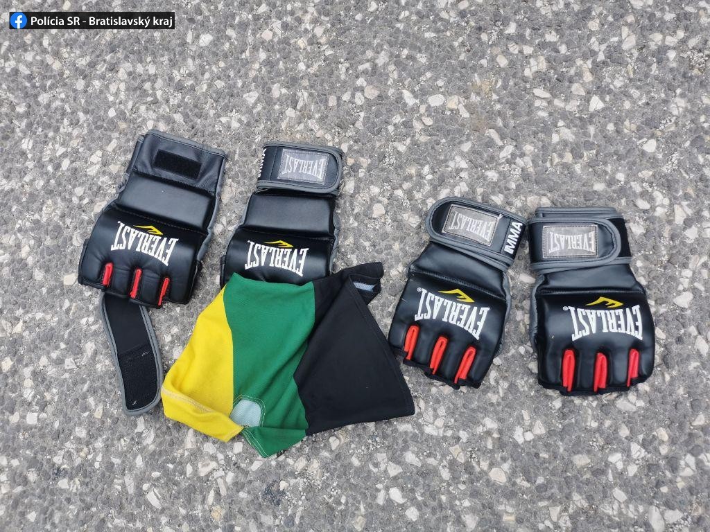 Zadržané predmety.