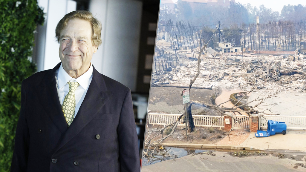 Dom Johna Goodmana ľahol popolom