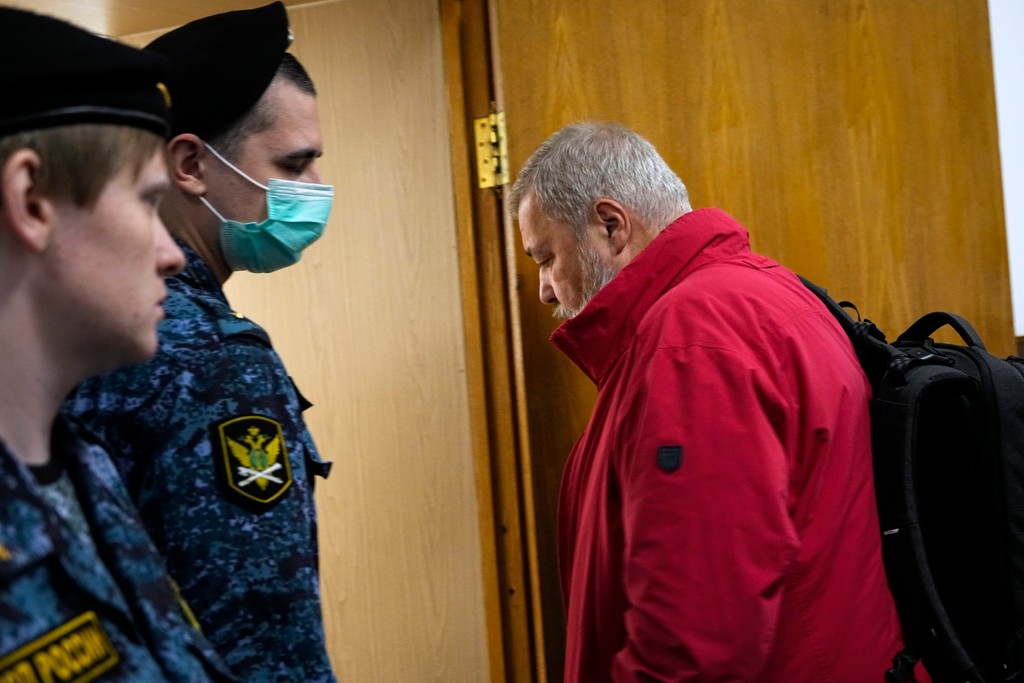 Šéfredaktor nezávislého ruského denníka Novaja gazeta Dmitrij Muratov.