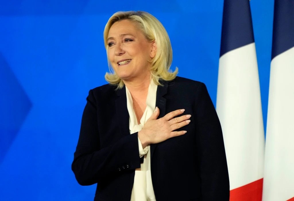 Marine Le Penová po prvých výsledkoch volieb
