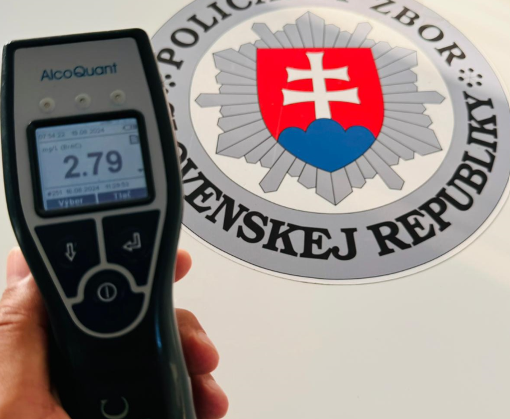 Za volantom nafúkal 5, 8 promile.