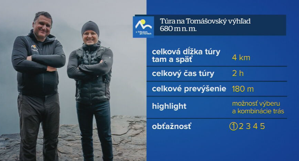 Túra na Tomášovský výhľad