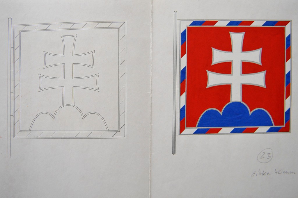 Prezidentská štandarda.