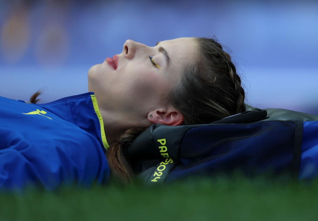 Snímka ukrajinskej skokanky do výšky Yaroslavy Mahuchikh obletela celý svet. 