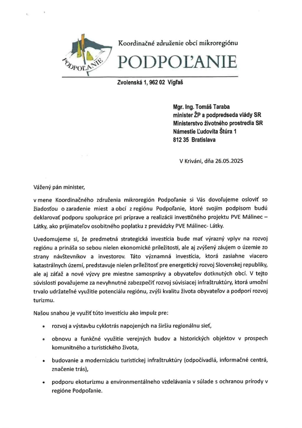 List starostov