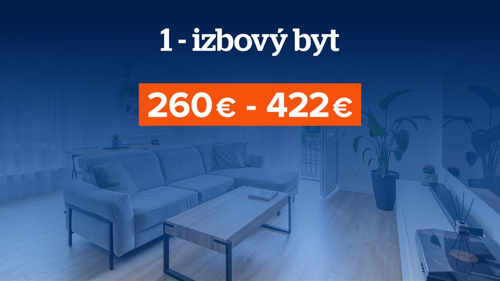 Cena nájomného bytu