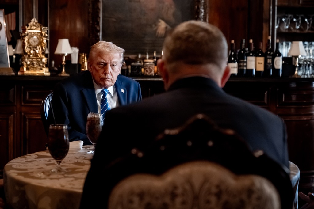 Robert Fico a Donald Trump na Floride v USA