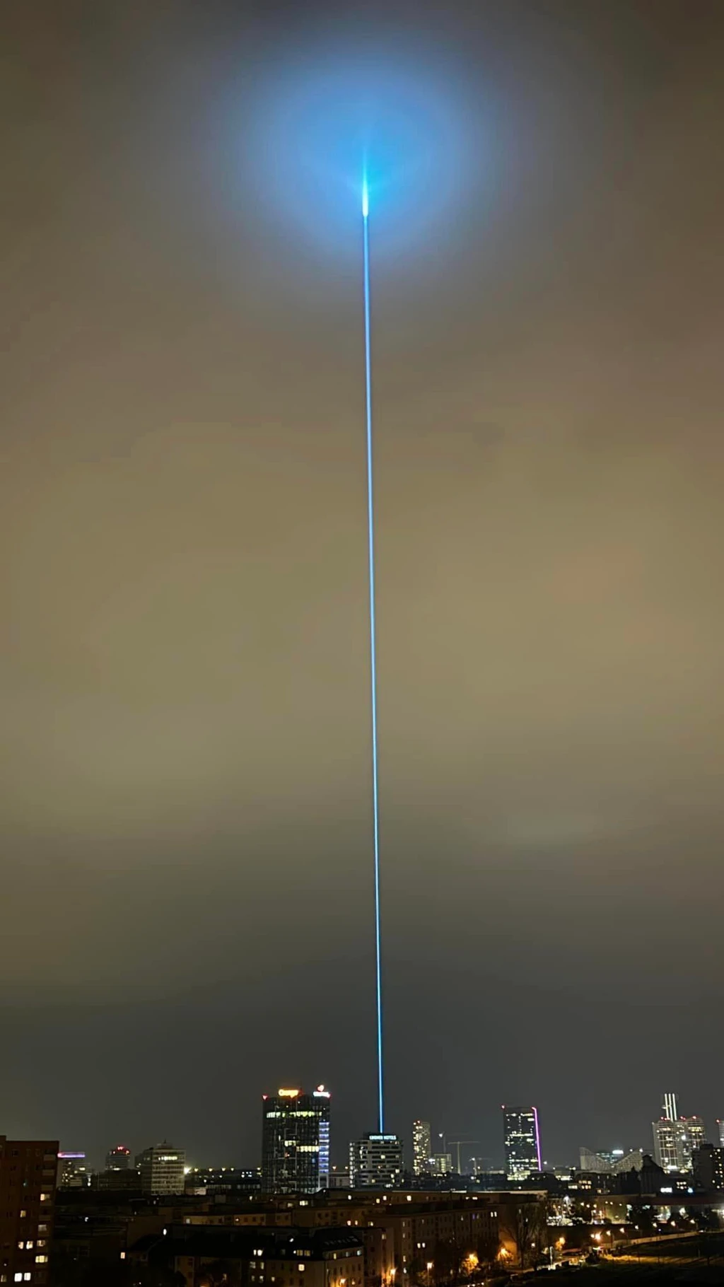 Bratislavský hrad laser