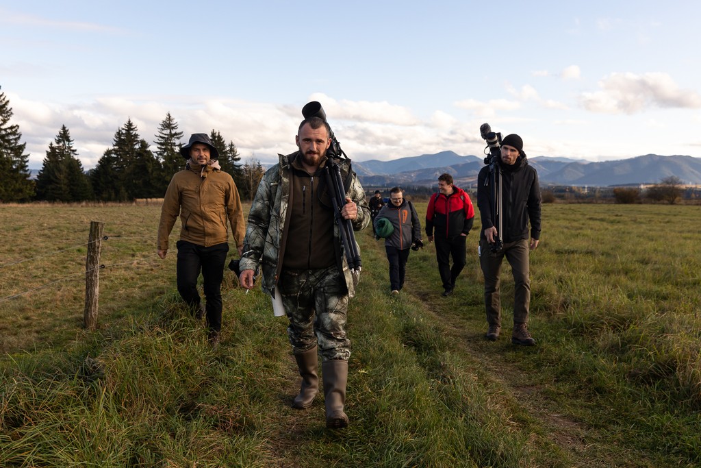 Miro Remo, Radovan Haluza, Adam Matej, Lukáš Helcl, Martin Šimána a Lukáš Kačerjak vo Voyo Origináli Lebo medveď