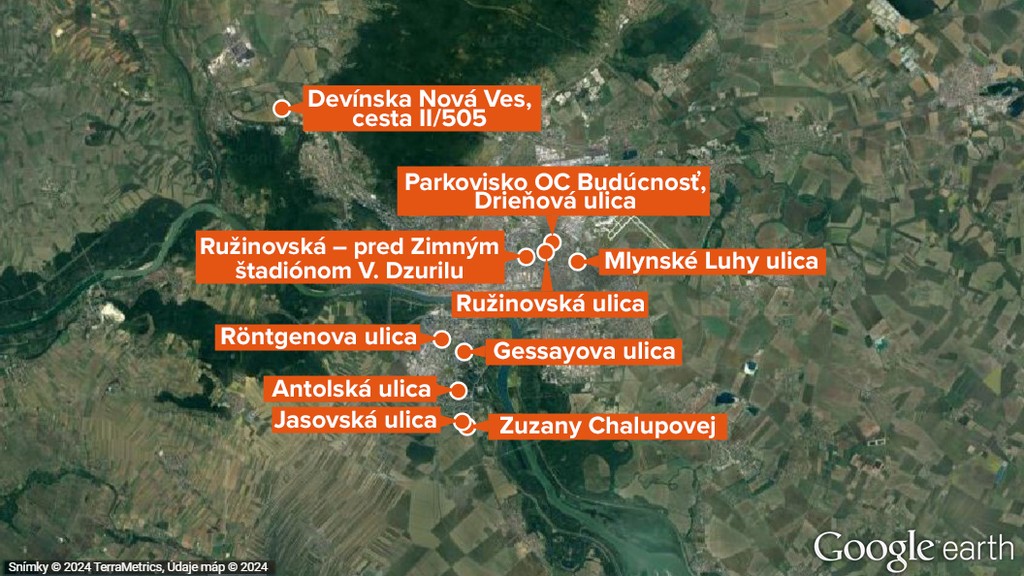 Prípady prerezania palivových nádrží