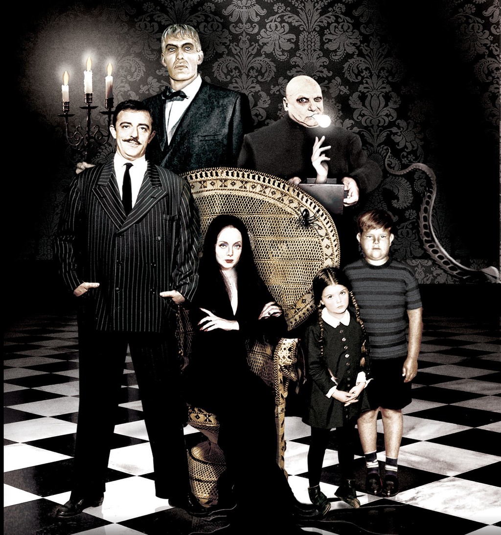 Rodina Addamsovcov.