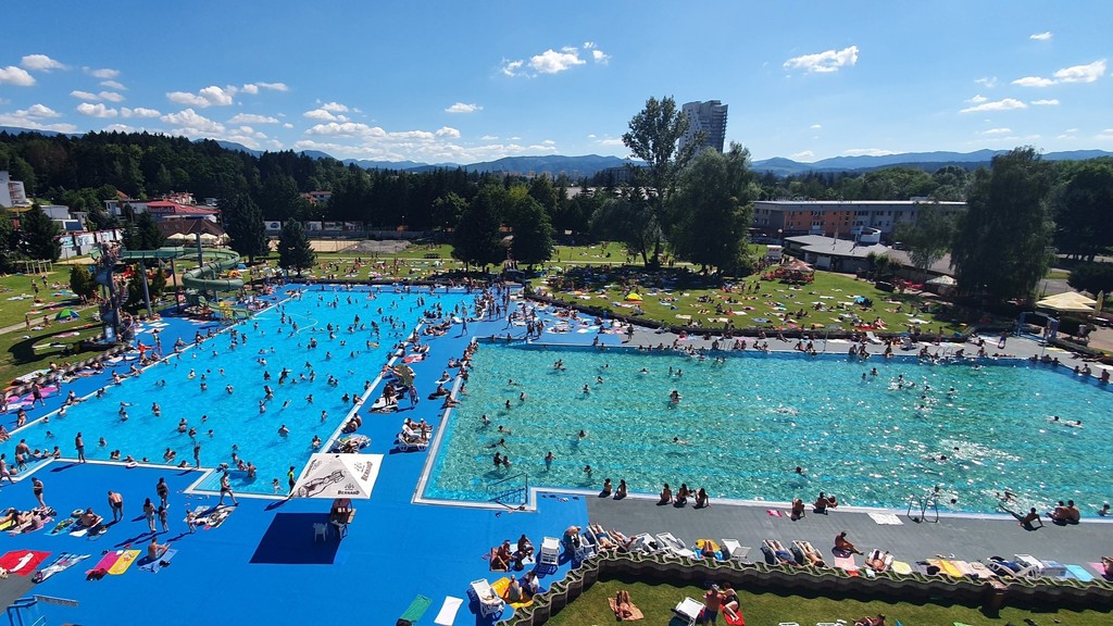 Žilinské mestské kúpalisko. 