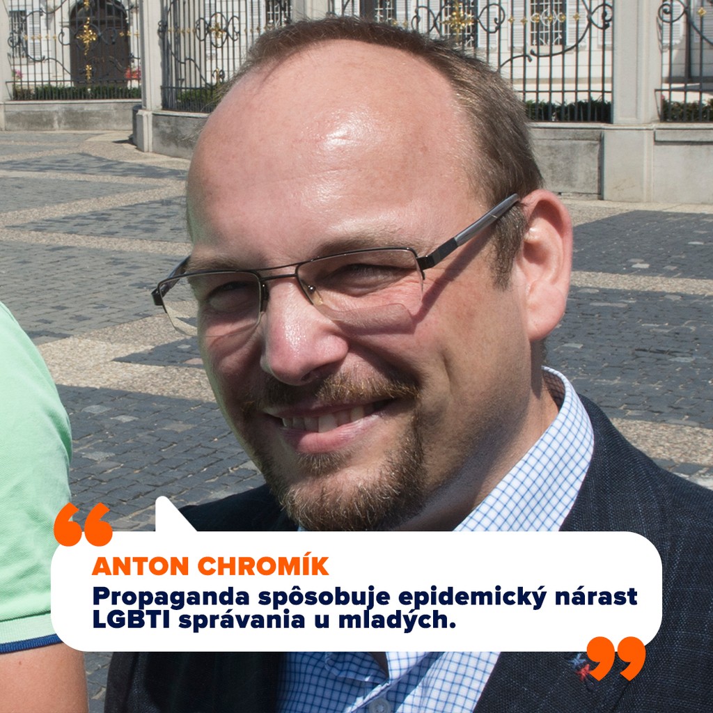 Anton Chromík, hovorca Aliancie za rodinu