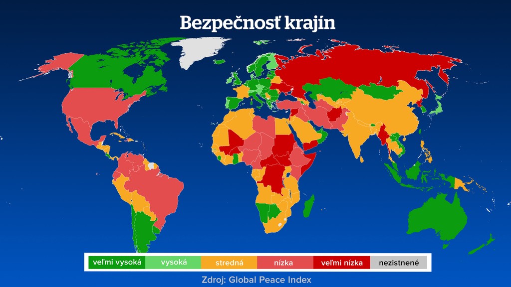 Bezpečnosť krajín