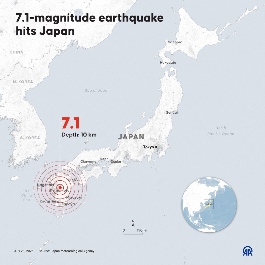 Zemetrasenie v Japonsku