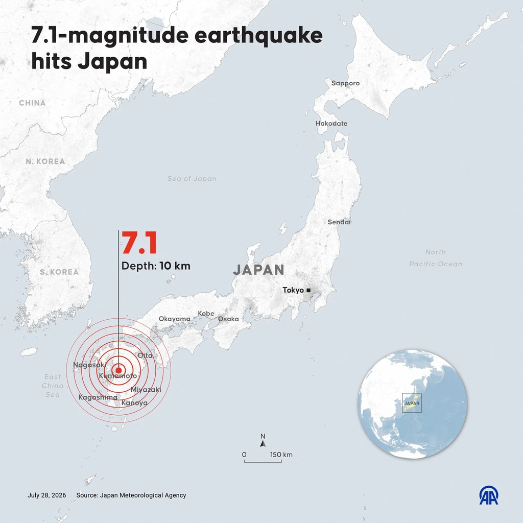 Zemetrasenie v Japonsku